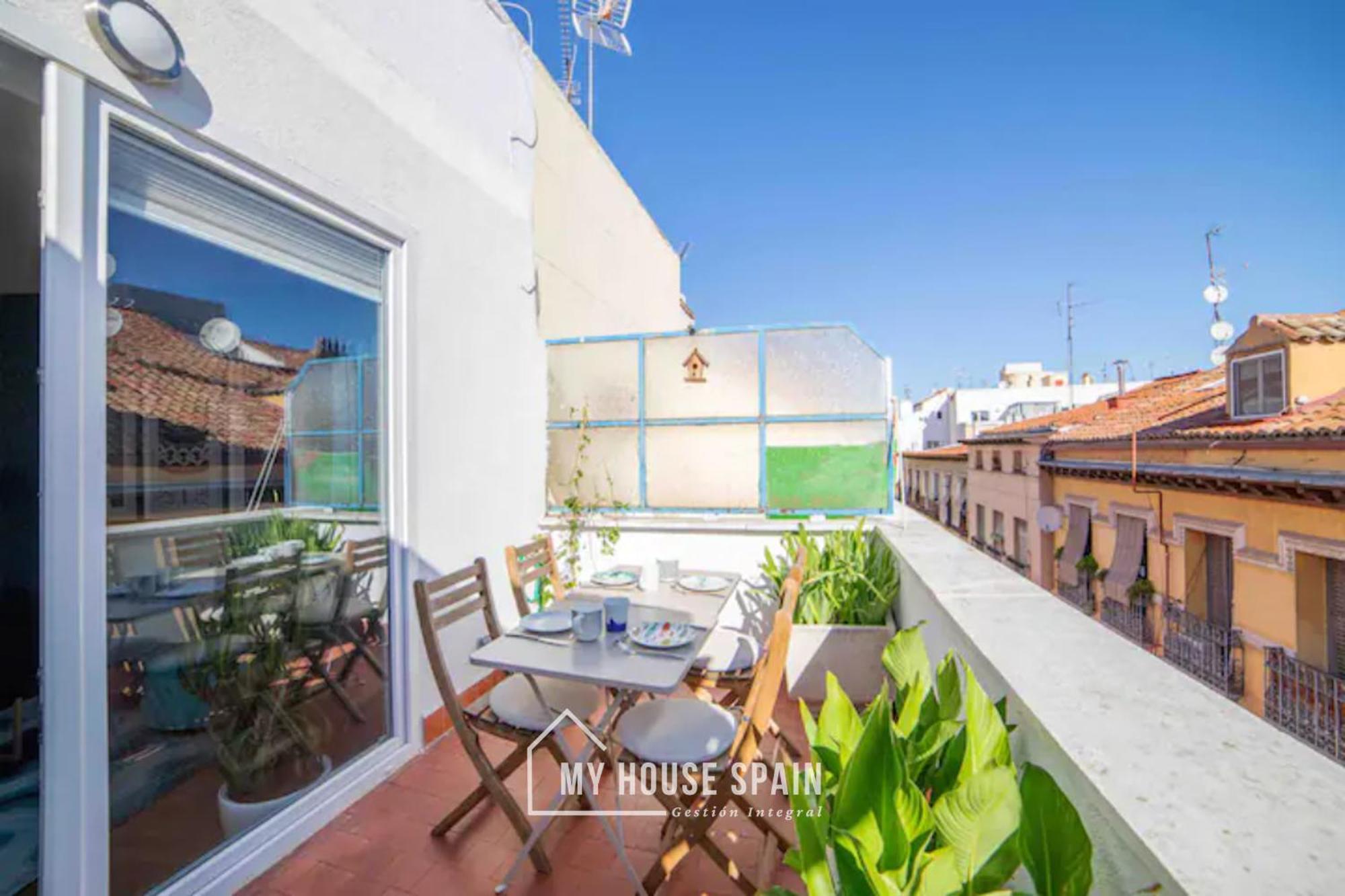 Myhousespain - Modern Penthouse Close To Gran Via - Big Terrace Madrid Dış mekan fotoğraf